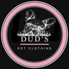DUD'S PET CLOTHING - Home